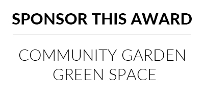 sponsor the community garden or green space award